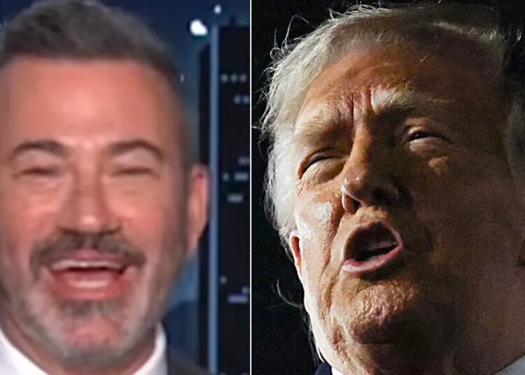 Jimmy Kimmel estraga a festa de aniversário de Trump com lembrete de Epstein