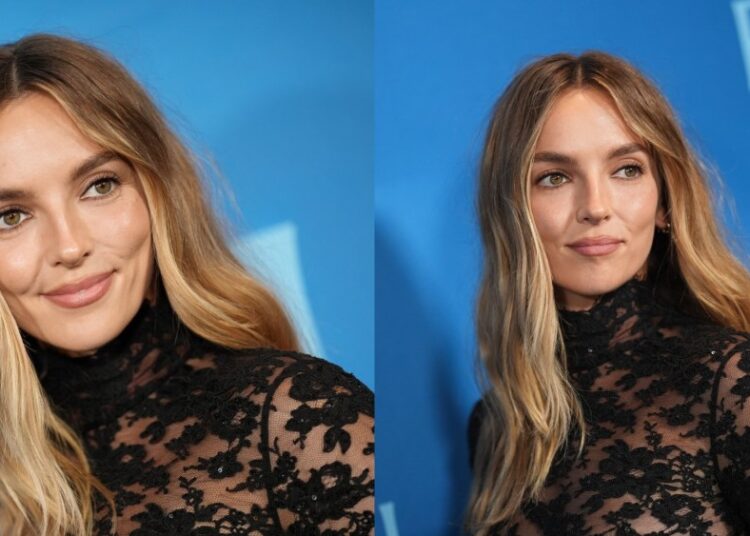 Jodie Comer brilha em Givenchy por 'A Morte de Robin Hood'