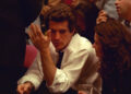 John F. Kennedy Jr. foi uma presença constante no Knicks Celebrity Row nos anos 90