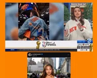 Jordyn Woods Lucky Knicks Bag enfrenta regra de não-bag nas finais da NBA