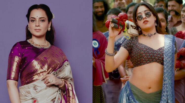 Kangana Ranaut apóia a atriz Janhvi Kapoor em meio à controvérsia de 'objetificação' de Peddi