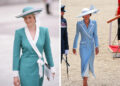 Kate Middleton é a sósia da princesa Diana no Trooping the Color