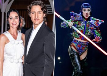 Katy Perry planeja fuga de iate com Justin Trudeau
