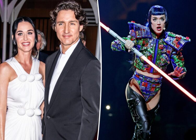 Katy Perry planeja fuga de iate com Justin Trudeau