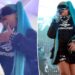 Kim Kardashian, filha de Kanye West, North, 12, é o centro das atenções para a primeira apresentação solo em um festival de música