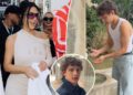 Kim Kardashian perseguida pelo vencedor do Grande Prêmio de Mônaco, Kimi Antonelli, por roubar sua toalha