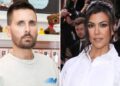 Kourtney Kardashian homenageia Travis e despreza Scott no Dia dos Pais