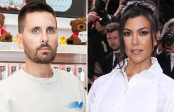 Kourtney Kardashian homenageia Travis e despreza Scott no Dia dos Pais