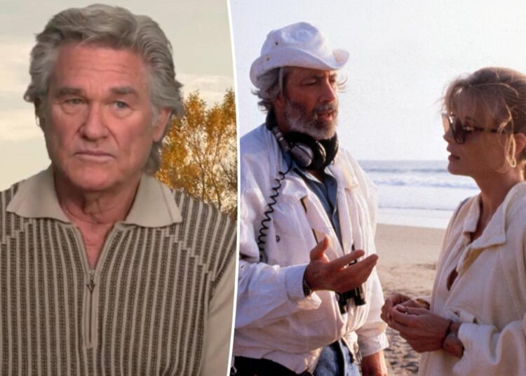 Kurt Russell diz que Michelle Pfeiffer teve 'dificuldades' com o diretor de 'Tequila Sunrise, Robert Towne