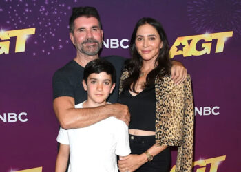 Lauren Silverman diz que ela e o noivo Simon Cowell têm regras 'muito rígidas' de mídia social para seu filho de 12 anos