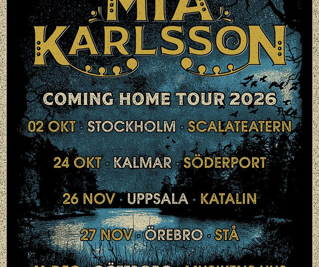 Mia “Coldheart” Karlsson, vocalista do Crucified Barbara: Novo single, turnê sueca e participação especial no último videoclipe da Europa