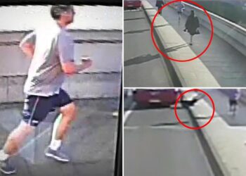 Milionário com ligações com a família real do Reino Unido acusado de ser um famoso corredor visto empurrando uma mulher na frente do ônibus