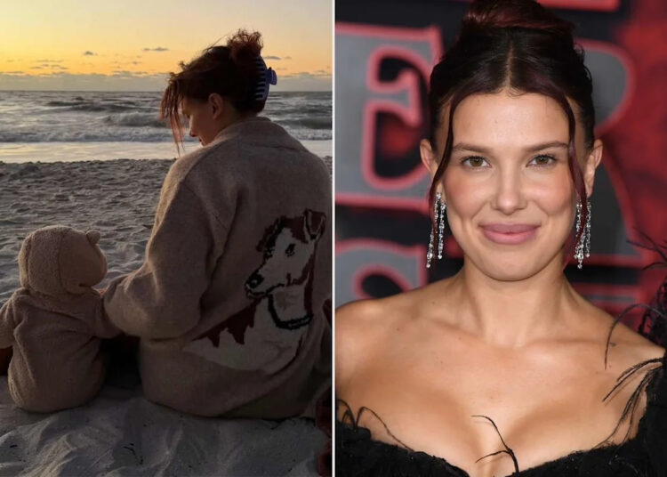 Millie Bobby Brown revela como crescer sob os olhos do público afetará seu estilo parental