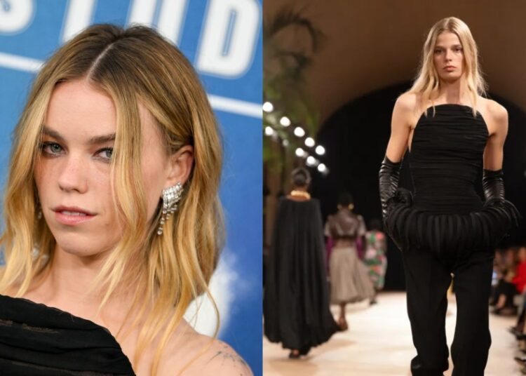Milly Alcock usa Balenciaga para a estreia de 'Supergirl' em Nova York