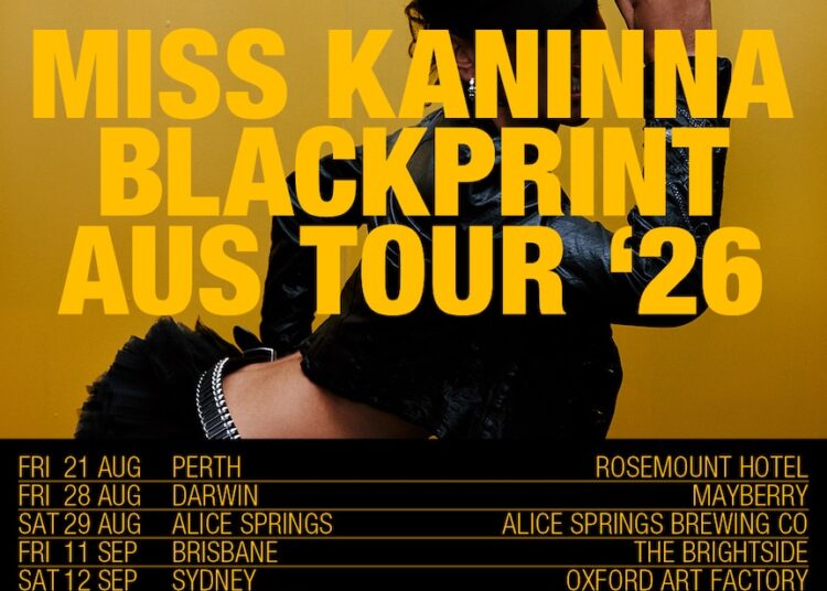 Miss Kaninna fecha turnê nacional com sua nova mixtape, BLACKPRINT