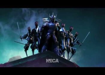 NickALive!: TMNT (desenho animado de 2012) – Footbots 7″ Scale Action Figure 2-Pack – Stop Motion! | NECA