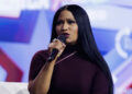 Nicki Minaj usa IA para comemorar o 80º aniversário de Donald Trump