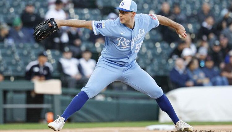 O atletismo tem interesse comercial no titular canhoto Royals 4.11 ERA All-Star