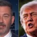 O público de Jimmy Kimmel aplaude descontroladamente uma notícia sobre Trump