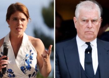 O que aconteceu com a princesa Eugenie e o príncipe Andrew no dia dos pais?