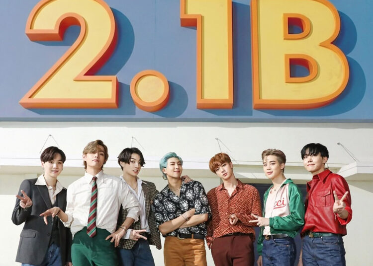 [Official] O videoclipe de ‘Dynamite’ do BTS atinge 2,1 bilhões de visualizações… bate novo recorde