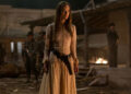 Olivia Wilde diz que Walton Goggins salvou sua vida após um 'acidente de cavalo muito grave' no set de “Cowboys & Aliens”