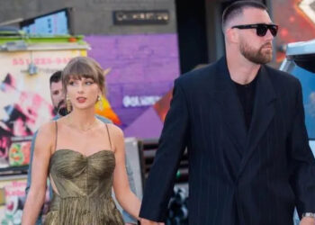 Os amigos de Travis Kelce e Taylor Swift estão chamando isso de ‘casamento real’