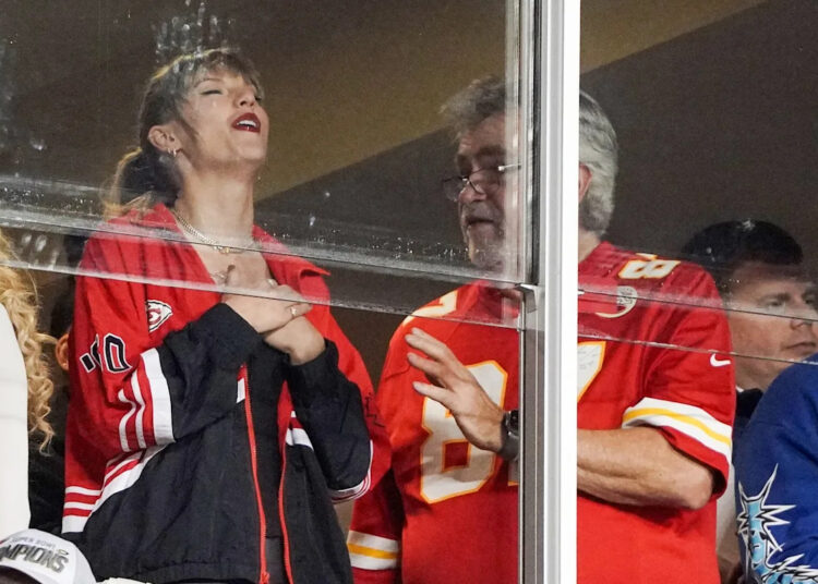 Pai de Travis Kelce posta mulher “dinâmica e linda” antes do casamento de Taylor Swift