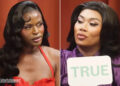 “Pare! Isso! Trem!”, as estrelas Jujubee e Symone tentam confundir uma à outra com mentiras
