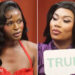“Pare! Isso! Trem!”, as estrelas Jujubee e Symone tentam confundir uma à outra com mentiras