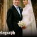 Peter e Harriet Phillips divulgam retratos oficiais de casamento