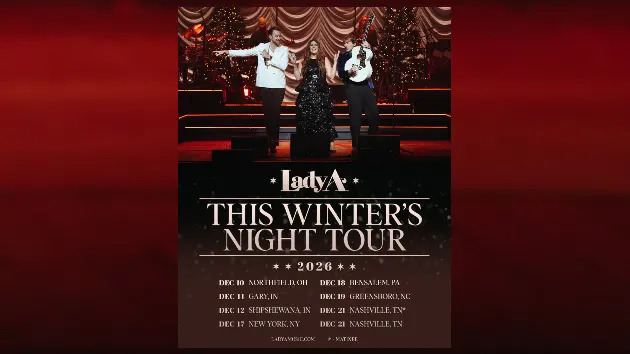 Planeje passar uma 'Noite de Inverno' com Lady A em dezembro