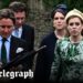 Princesas Beatrice e Eugenie comparecem ao casamento real apesar da disputa por propriedades