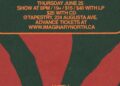 Quiet Music From Toronto, show de lançamento de álbum no Tapestry, 25 de junho