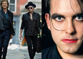 Rolling Stones lançam nova música com Robert Smith, do Cure