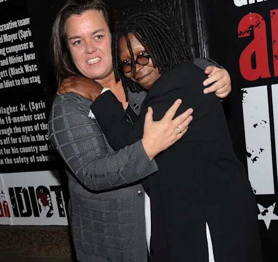Rosie O'Donnell fala sobre encontrar o co-apresentador de 'View' Whoopi Goldberg