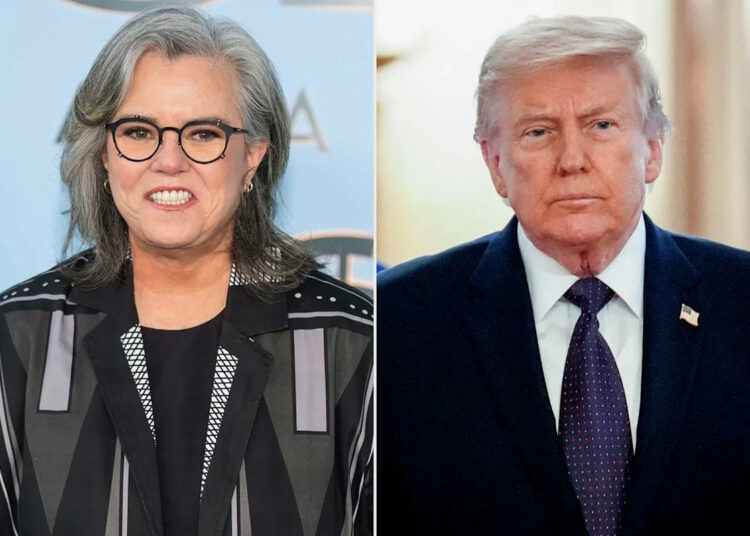 Rosie O'Donnell retorna da Irlanda, critica o 'psicopata' Donald Trump por peidar: 'Um idiota e um mentiroso'