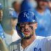 Royals 1B Vinnie Pasquantino (mão) sai vs.