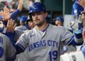 Royals Infielder emergindo como principal contribuidor durante o recente aumento ofensivo