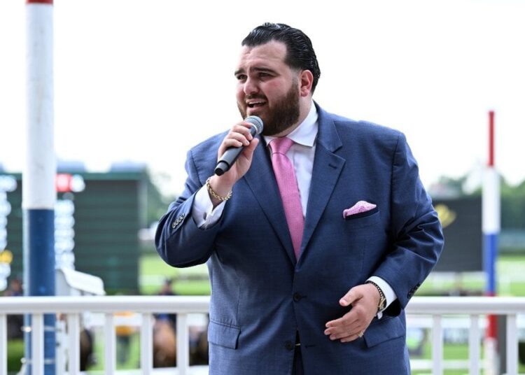 Sal “The Voice” Valentinetti será a atração principal do entretenimento do Belmont Stakes Day