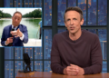 Seth Meyers esmaga a Fox News pelo segmento absurdo do espelho d'água