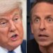 Seth Meyers rebate seu próprio supercorte de Trump da maneira mais hilariante