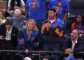 Sydney Sweeney saiu do Knicks Celebrity Row para o jogo 4 das finais da NBA