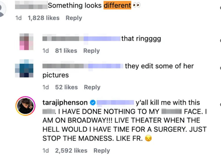Taraji P. Henson encerra rumores de cirurgia plástica: ‘Não fiz nada’