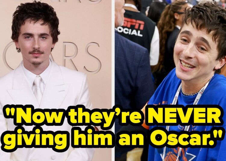 Timothée Chalamet dá sombra ao Oscar após esnobado