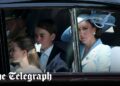 Trooping the color: Princesa de Gales chega para celebração