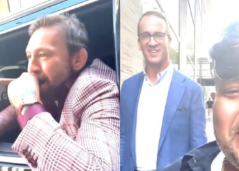 Um encontro com celebridades quase impossível de acreditar em Nova York inclui Peyton Manning