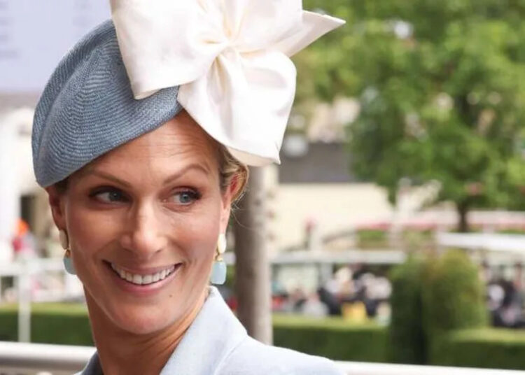 Zara Tindall deu as costas ao Royal Ascot em um momento estranho