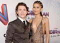Zendaya e Tom Holland fazem raras aparições no tapete vermelho