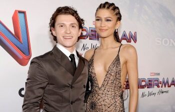 Zendaya e Tom Holland fazem raras aparições no tapete vermelho